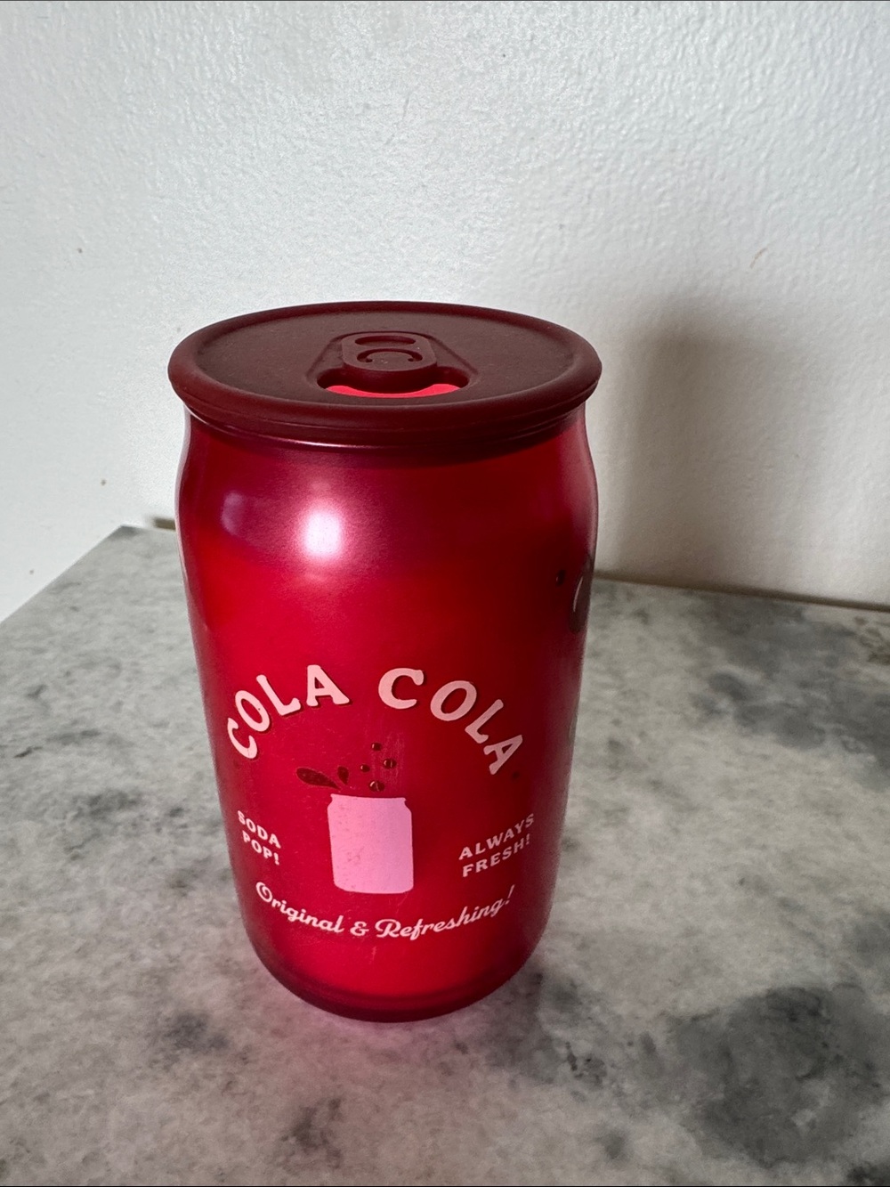 Cola Cola Home Candle